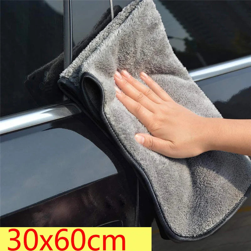 600GMS Auto Wash Microfiber Towel Car Cleaning Drying Cloth Automobile Washing Glass Cleaning Towel Detailing Car Wash Towel