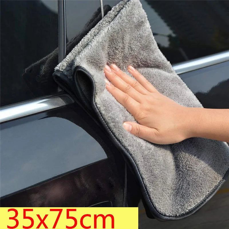 600GMS Auto Wash Microfiber Towel Car Cleaning Drying Cloth Automobile Washing Glass Cleaning Towel Detailing Car Wash Towel