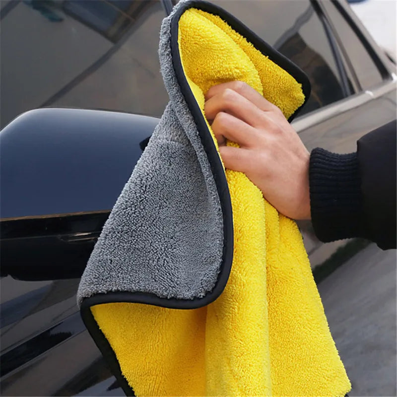 600GMS Auto Wash Microfiber Towel Car Cleaning Drying Cloth Automobile Washing Glass Cleaning Towel Detailing Car Wash Towel